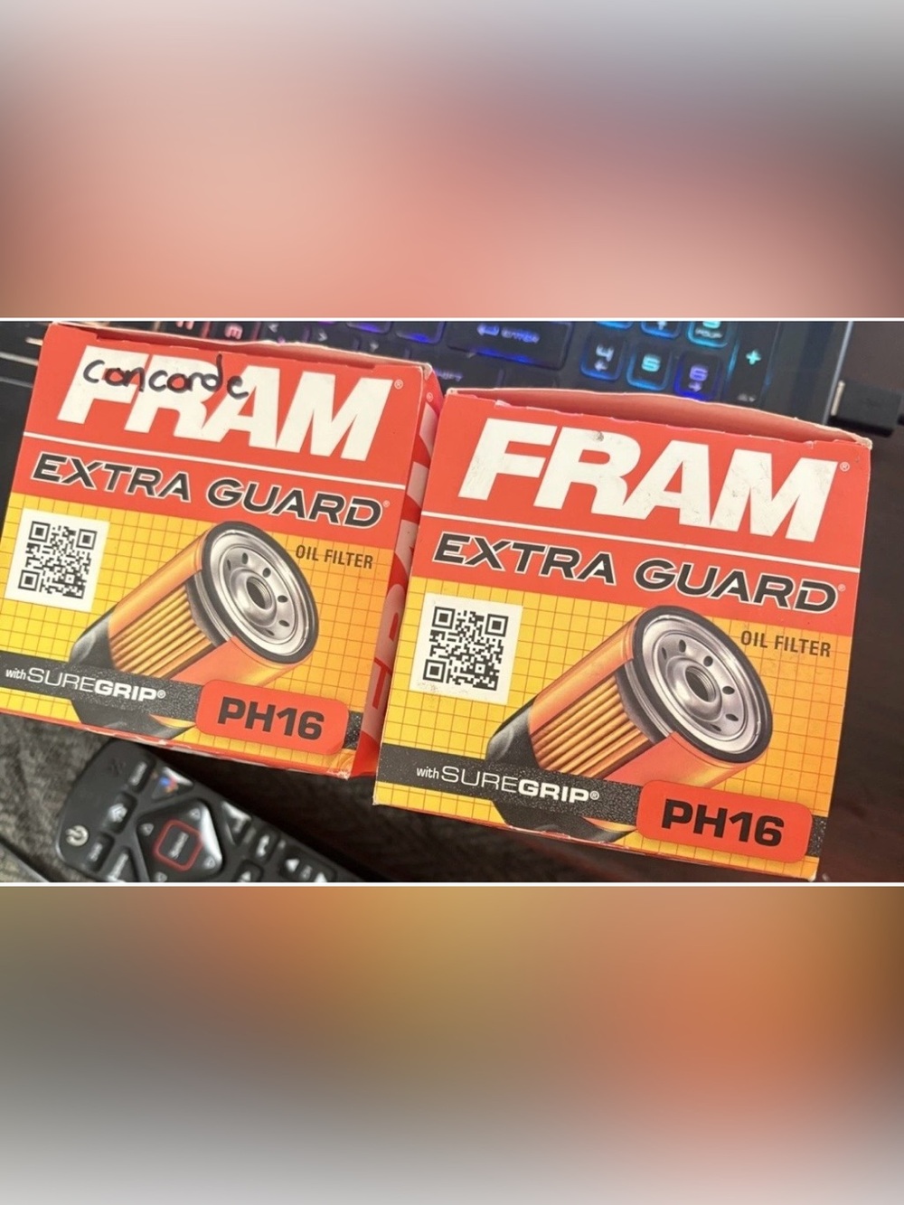 Extra Guard Orange Oil Filter -